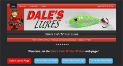 Desktop Screenshot of dalesfishnfun.com
